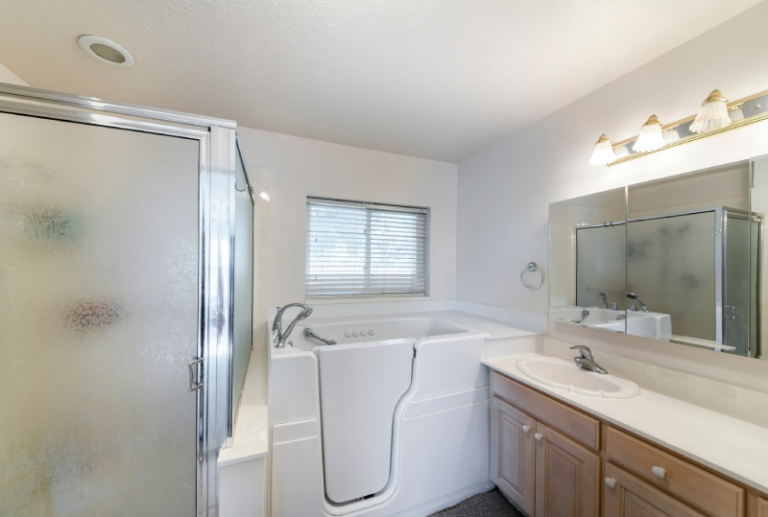 Walk-In Tub Installed in Master Bathroom | Rolox Home Service LLC