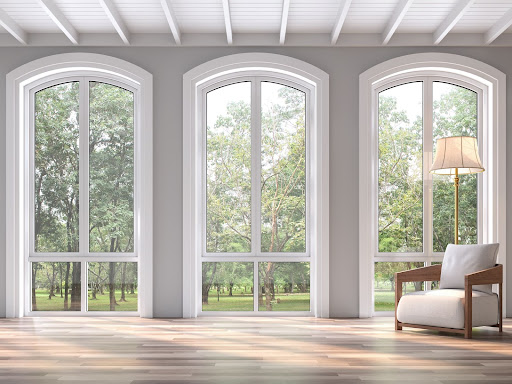 Arched Window and Frame | Rolox Home Service LLC
