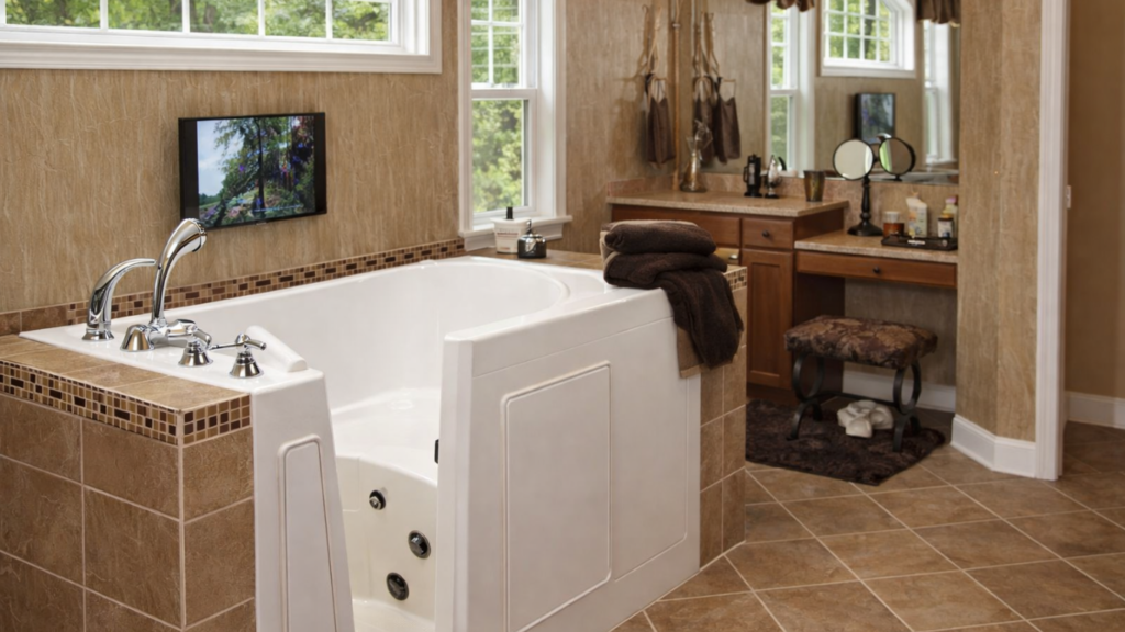 walk in tub